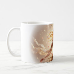 Blossom-Born Light and Grace Fantasy Mug