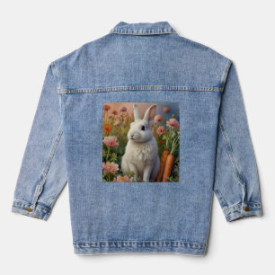 Blossom Bunny & Carrot Patch Jean Jacket
