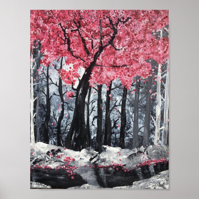 Blossom by the river poster (Front)