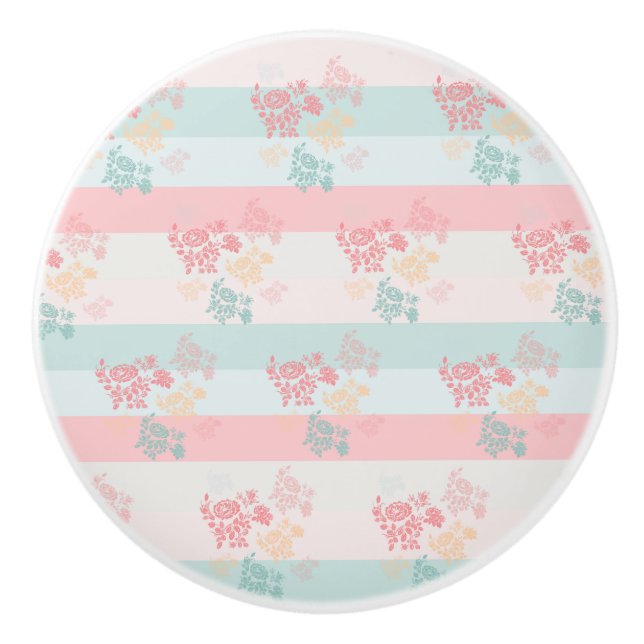 Blossom Ceramic Knob (Front)