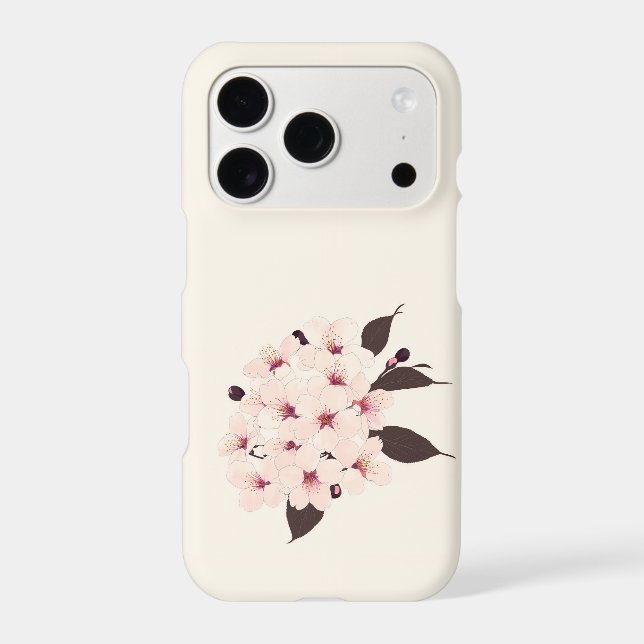 Blossom Cloud iPhone Case | Sakura Minimal (Back)