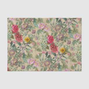 Blossom Collage Art Tissue Paper
