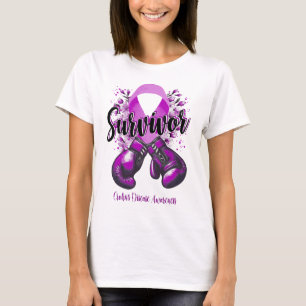 Blossom Crohn's Disease Warrior Survivor T-Shirt
