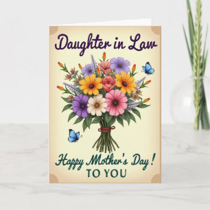 Blossom Daughter In Law Card