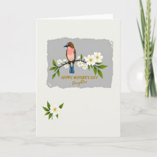 Blossom Daughter Mothers Card