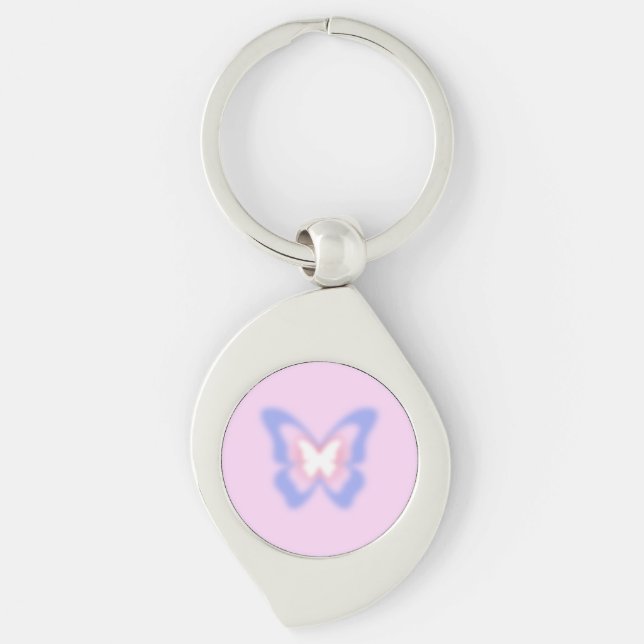 Blossom Dream Butterfly Key Ring (Front)
