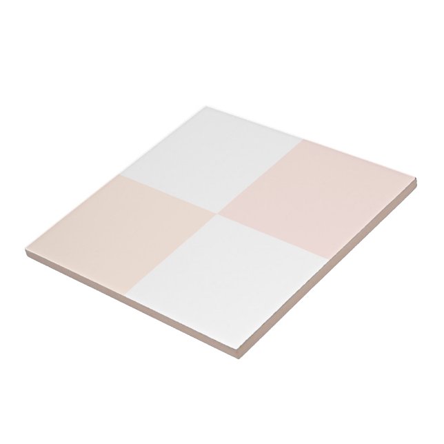 Blossom elegance salmon floral tile set Pattern 3 (Side)