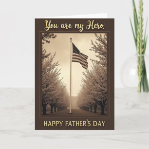 Blossom Fathers Day Banner Card