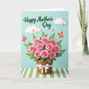 Blossom Filled Mothers Day Card