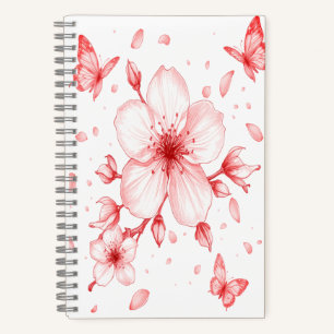 Blossom Flower Notebook Bloom Inspired Journal 