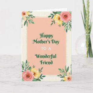 Blossom Friend Celebration Card