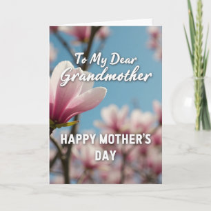 Blossom Grandmothers Day Card