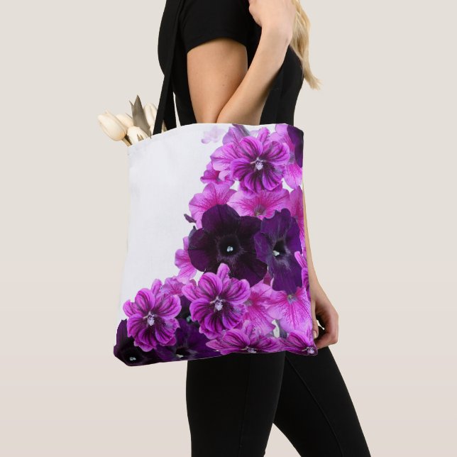 Blossom Harmony Tote Bag (Close Up)