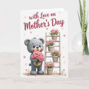 Blossom Illustration Mothers Day Card