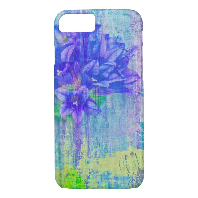 Blossom in Blue Violet Case-Mate iPhone Case (Back)