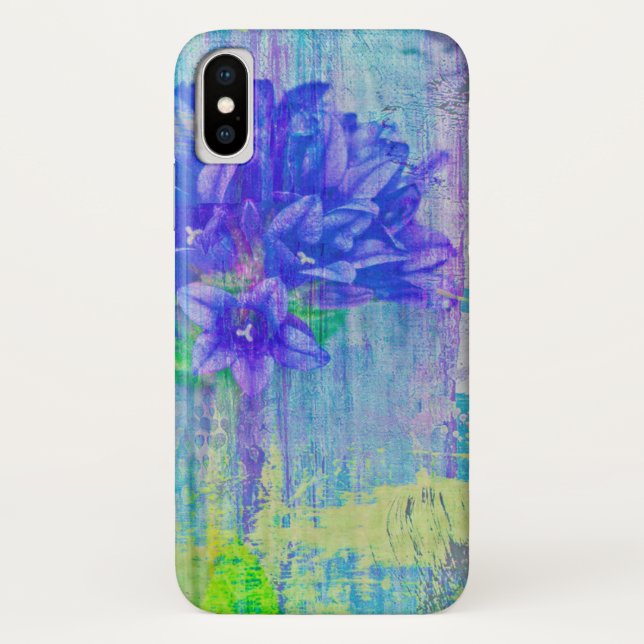 Blossom in Blue Violet Case-Mate iPhone Case (Back)