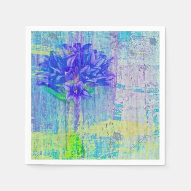 Blossom in Blue Violet Napkin (Front)