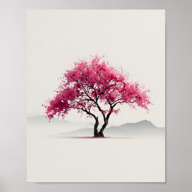 Blossom in Stillness Poster (Front)