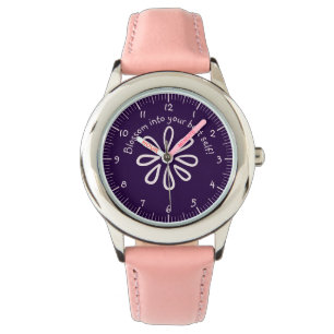 Blossom into your best self! Flower Doodle Watch