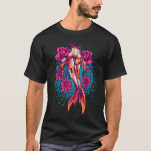Blossom Koi Fish Elegance T-Shirt