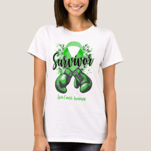 Blossom Liver Cancer Warrior Survivor T-Shirt