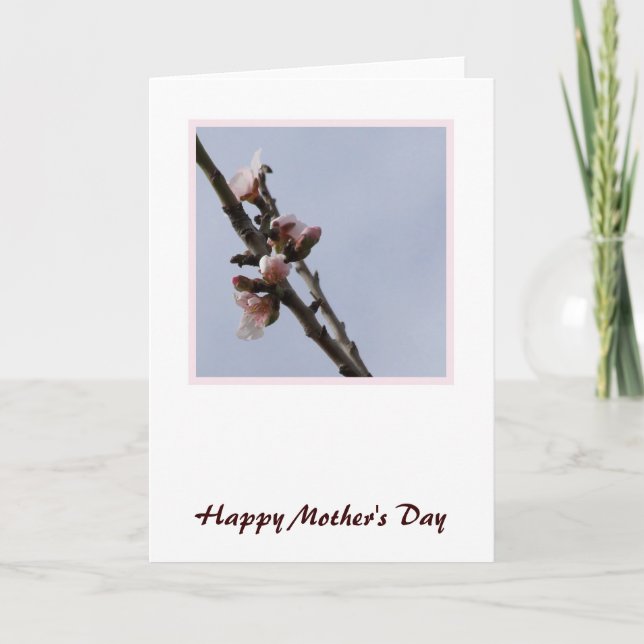 Blossom Mother's Day Card (Front)