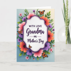 Blossom Mothers Day Framed Card