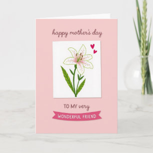 Blossom Mothers Day Friend Card