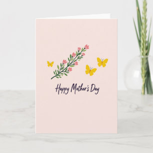 Blossom Mothers Day Greeting Card