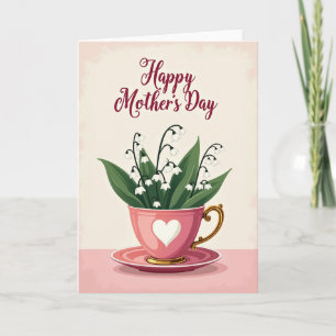 Blossom Mothers Day Heart Card