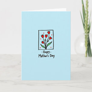Blossom Mothers Day Sketch Card