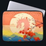 BLOSSOM NATURE MOUNTAIN DRAGON  LAPTOP SLEEVE<br><div class="desc">BLOSSOM NATURE MOUNTAIN DRAGON</div>