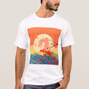 BLOSSOM NATURE MOUNTAIN DRAGON  T-Shirt
