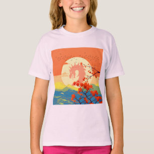 BLOSSOM NATURE MOUNTAIN DRAGON  T-Shirt