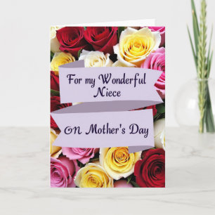 Blossom Niece Day Wishes Card