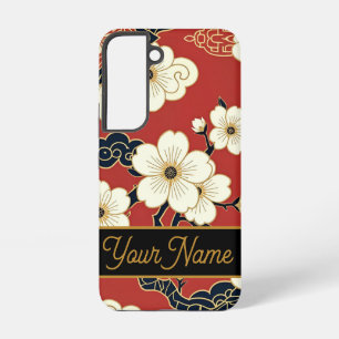 Blossom Nouveau Elegant Floral Custom Samsung Galaxy Case