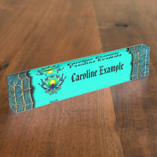 Blossom of Elegance, Mystic Lotus. Nameplate