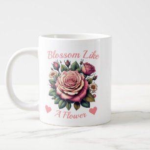 Blossom of Inspiration Large Coffee Mug