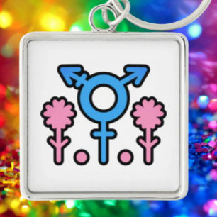 Blossom of Pride Keychain