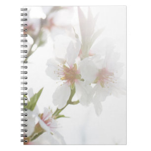 Blossom of the almond tree notebook