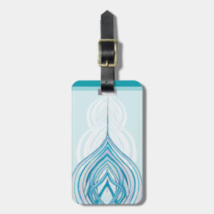 Blossom Open Customisable Luggage Tag
