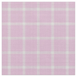 Blossom Pink Plaid Fabric