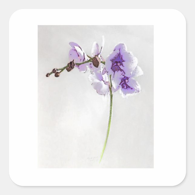 BLOSSOM PRINT STICKER (Front)