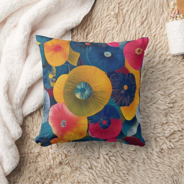 Blossom Radiance Cushion (Blanket)