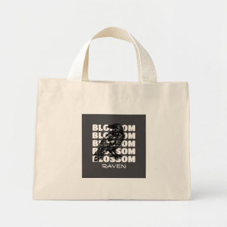 Blossom Raven – Blütenrabe Mini Tote Bag