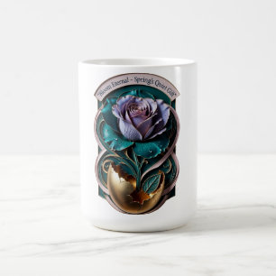 Blossom Season Rose, Wildflower Cottage Gift Coffee Mug