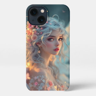 Blossom Seraph – Angel of Spring Grace iPhone 13 Case