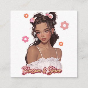 Blossom & Shine Enclosure Card