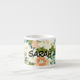 Blossom Sips Teacup Espresso Cup