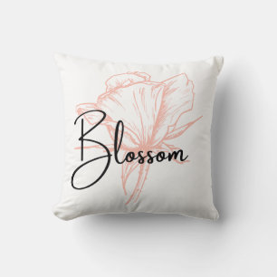 Blossom Spring Flower Floral Spring Bloom Cushion